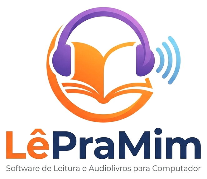 LêPraMim — Software de Leitura e Audiolivros para Computador